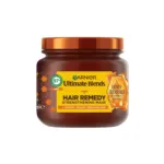 Garnier Ultimate Blends Honey Treasures হেয়ার রেমেডি রিপেয়ারিং মাস্ক 340ml