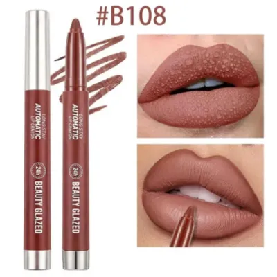 Beauty Glazed Long Stay অটোমেটিক লিপ ক্রেয়ন - B108 Nude