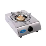 TOPPER A-102 সিঙ্গেল স্টেইনলেস স্টিল অটো গ্যাস চুলা LPG