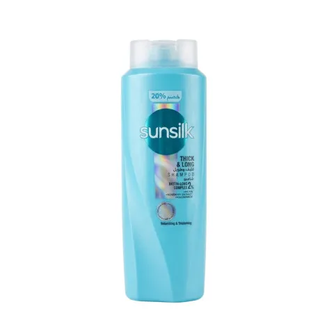 Sunsilk ন্যাচারাল রিচার্জ থিক অ্যান্ড লং শ্যাম্পু 600ml