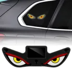 Solar Devil Eyes LED কার/বাইক উইন্ডো লাইট - মোশন সেন্সর ও USB-C চার্জিং