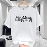 Men's Cotton-Spandex Drop Shoulder T-Shirt, Length 27 to 30 Inch