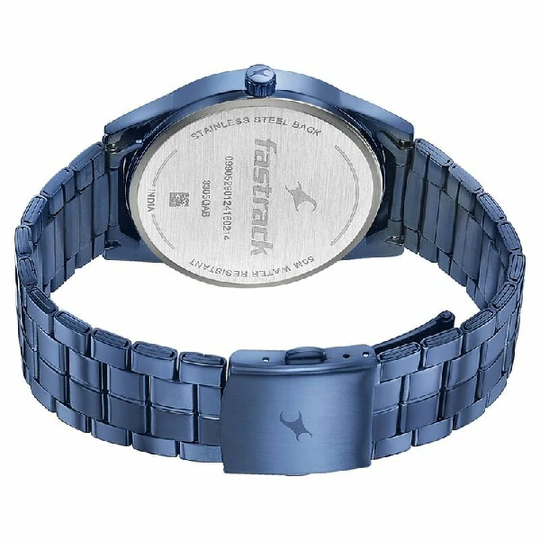 Fastrack 3305QM02 Stunnerse Quartz Analog Blue Dial With Blue Metal Strap Watch