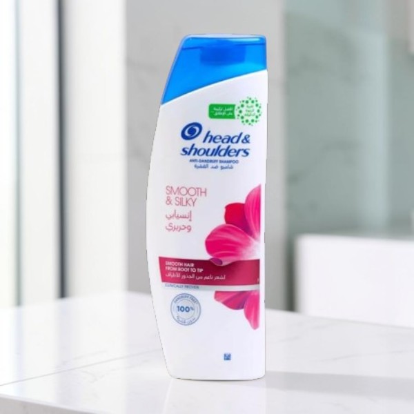 Head & Shoulders Smooth & Silky অ্যান্টি ড্যানড্রাফ শ্যাম্পু 350ml