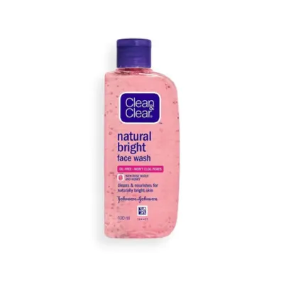 Clean & Clear ন্যাচারাল ব্রাইট ফেস ওয়াশ 100ml