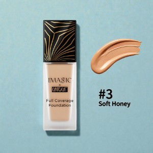 Imagic x Unique Full Coverage Foundation Natural & Flawless - 03 Soft Honey (China)