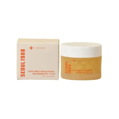 K-Secret Seoul 1988 নিয়াসিনামাইড 5% + ইউজা ক্যাপসুল ক্রিম 50ml