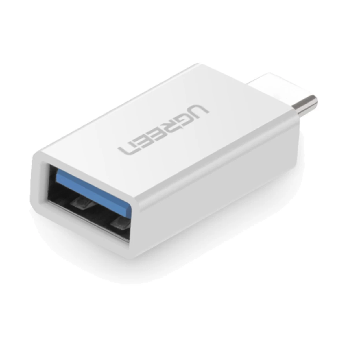 UGREEN 30155 Type-C Male to USB Type A Female White Converter