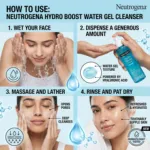 Neutrogena Hydro Boost ওয়াটার জেল ফেস ক্লিনজার 200ml