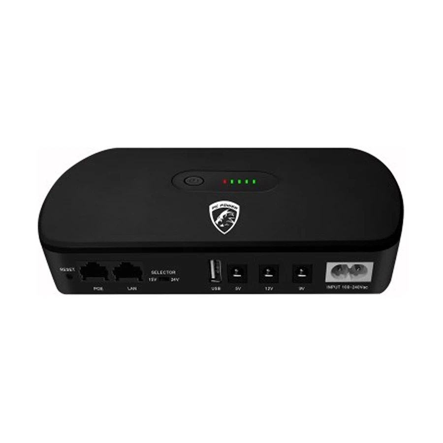 PC Power 10400mAh Mini DC UPS with PoE Output