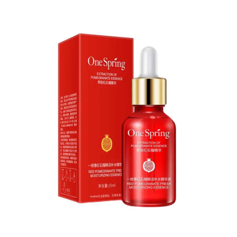 One Spring Red Pomegranate ফ্রেশ ময়েশ্চারাইজিং এসেন্স 15ml