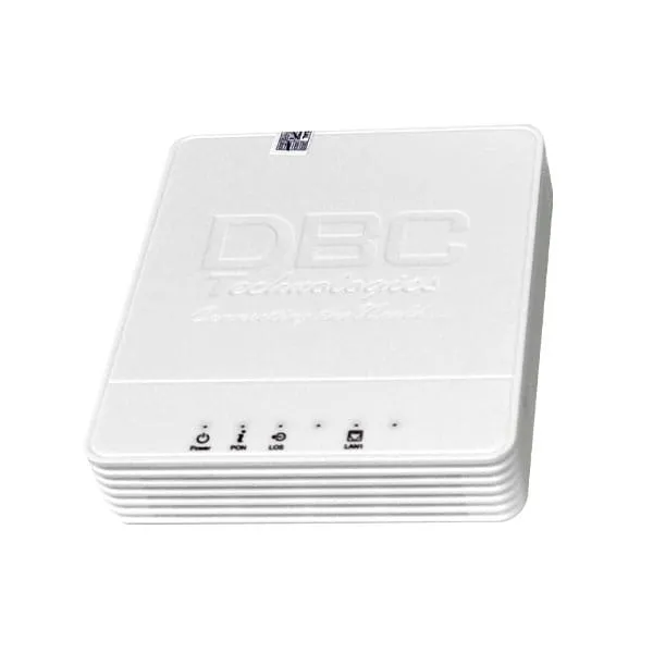 DBC 1GE XPON ONU 1 পোর্ট FTTH অপটিক্যাল নেটওয়ার্ক ইউনিট