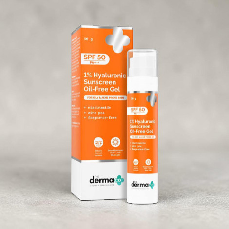 The Derma Co 1% Hyaluronic Sunscreen Oil-Free Gel 50g (India)