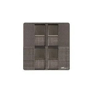 NT blu-ray Chrome Gray 4 গ্যাং 1/2 ওয়ে সুইচ