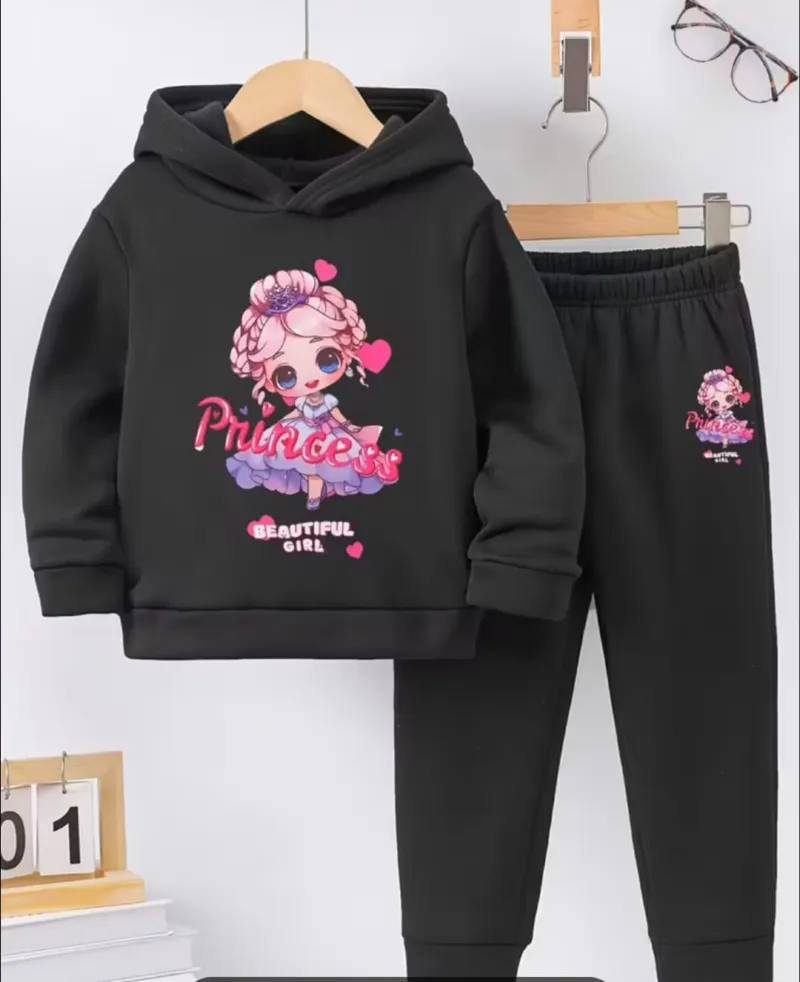 Kids Hoodie and Pant Set, 3 Months to 10 Years, 280-300 GSM