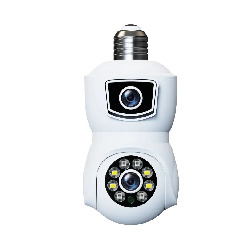 V380 E9 ডুয়াল লেন্স বাল্ব PTZ IP ক্যামেরা