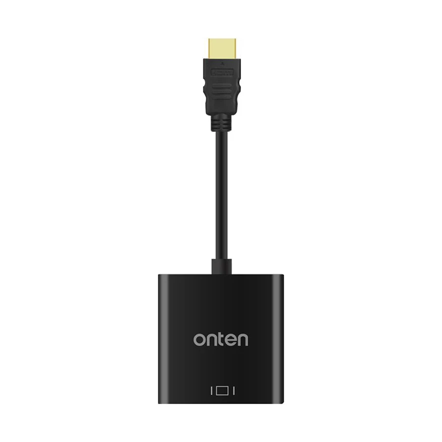 Onten OTN-5169 HDMI to VGA Converter with Audio Black
