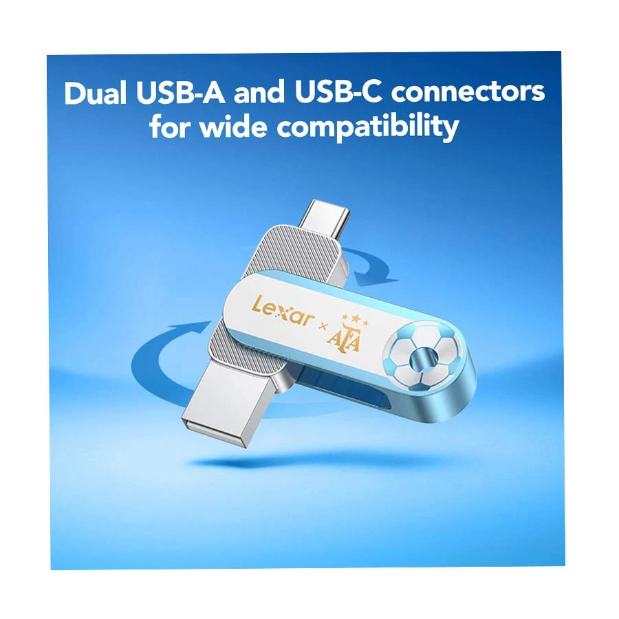 Lexar Dual Drive D500 128GB Type-C OTG Elite Legends Series Pen Drive