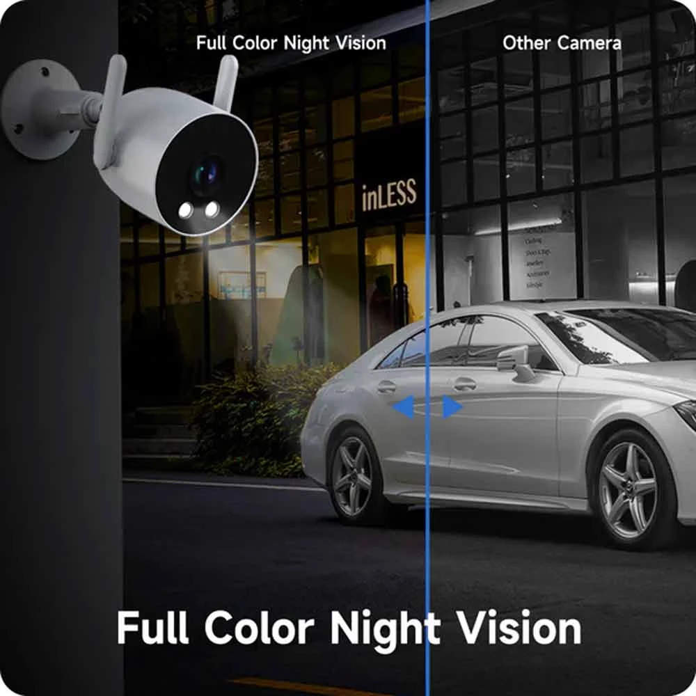 IMILAB EC3 Lite 2K White Home Security Bullet Wi-Fi IP Camera (EU)
