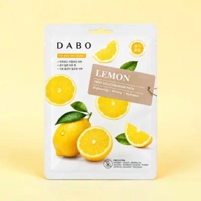 Dabo First Solution লেমন মাস্ক প্যাক 23g