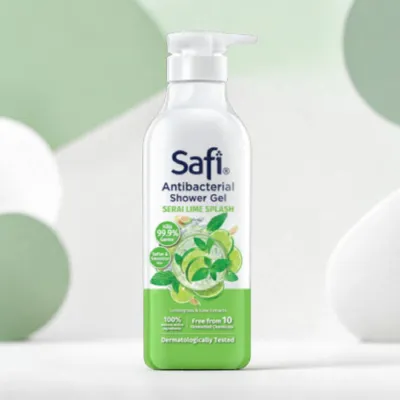 Safi Serai Lime Splash অ্যান্টিব্যাকটেরিয়াল শাওয়ার জেল 950g