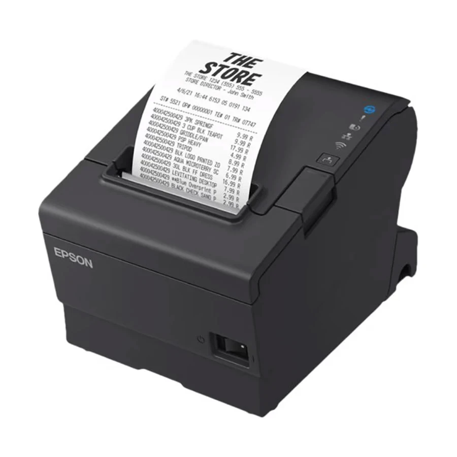 Epson OmniLink TM-T88VII Thermal POS Receipt Printer (Without Adapter)