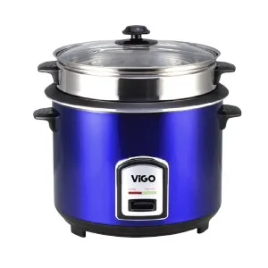 Vigo রাইস কুকার 3 লিটার SS (50-05) ব্লু টু পট