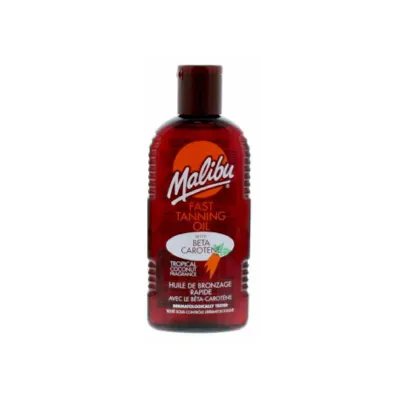Malibu ফাস্ট ট্যানিং অয়েল, বিটা ক্যারোটিন সহ 100ml