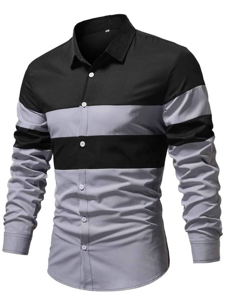 Men's Full Sleeve Cotton Casual Shirt, Size L, 6 Colours
