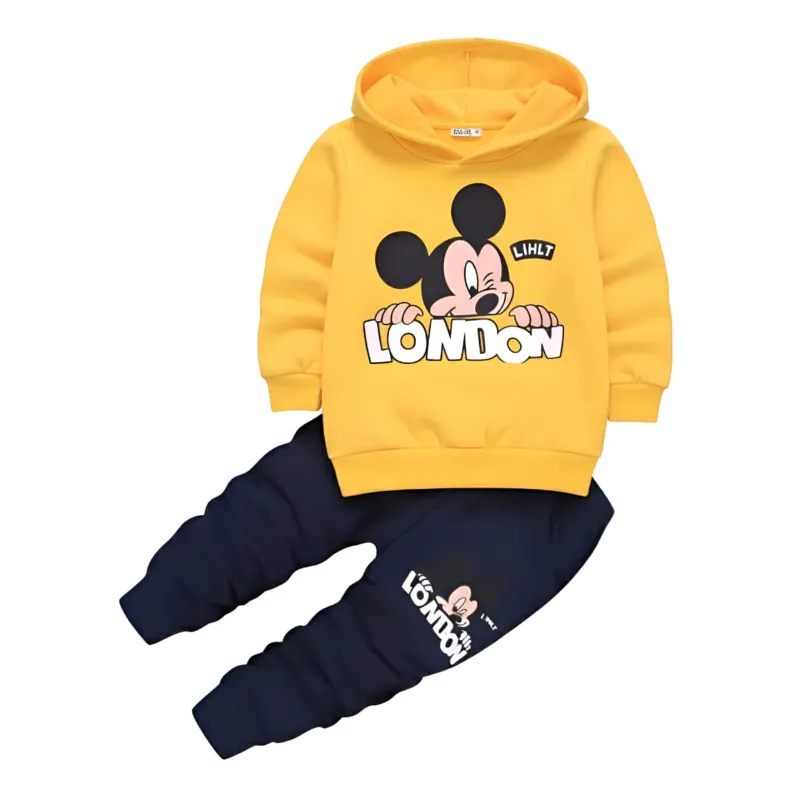 Kids Hoodie and Pant Set, 3 Months to 10 Years, 280-300 GSM