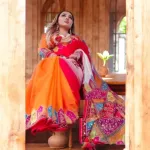 সফট সিল্ক শাড়ি, ব্লাউজ পিসসহ