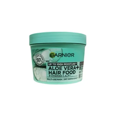 Garnier Hair Food অ্যালোভেরা মাল্টি-ইউজ হেয়ার মাস্ক, ভিটামিন C, E, F যুক্ত 400ml