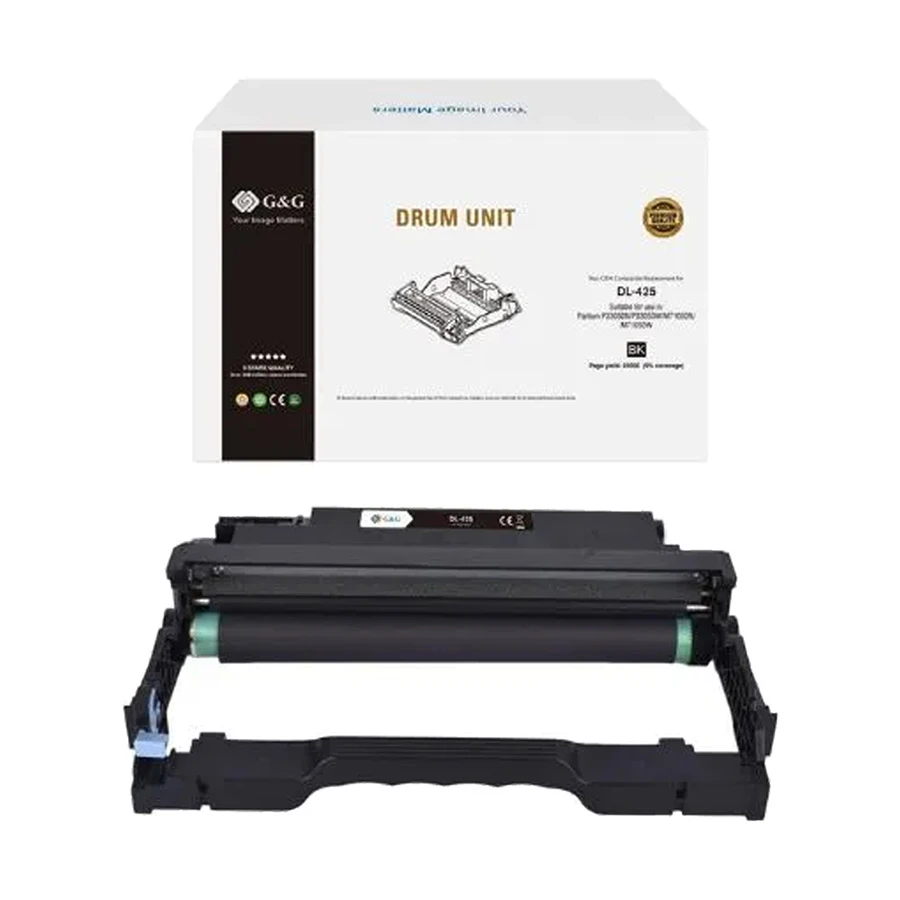 G&G DL-425 Black Drum Unit with Chip