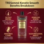 TRESemme কেরাটিন স্মুথ শ্যাম্পু 685ml