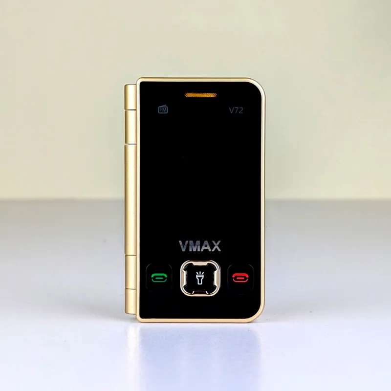 Vmax V72 ফ্লিপ মোবাইল ডুয়াল ডিসপ্লে