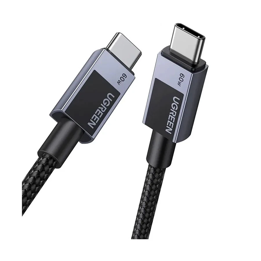 UGREEN L524 (55764) 60W USB-C to USB-C Cable 0.5 Meter Space Gray