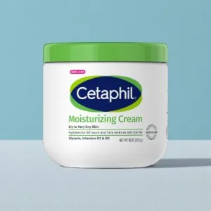 Cetaphil ময়েশ্চারাইজিং ক্রিম, শুষ্ক থেকে খুব শুষ্ক ত্বকের জন্য 453g