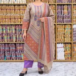 পূজা স্পেশাল কটন থ্রি-পিস কালেকশন (কামিজ, সালোয়ার, ওড়না)