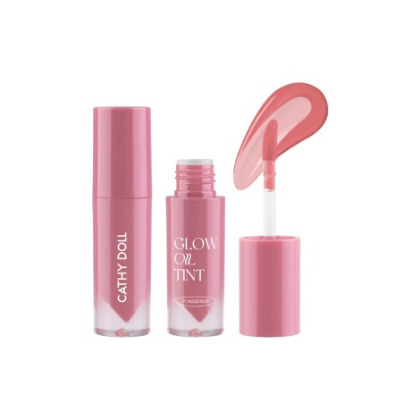 Cathy Doll Glow Oil Tint - 01 Nude Rose (Thailand)
