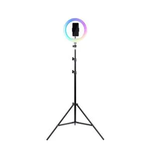 Havit ST7026 RGB LED রিং লাইট, ট্রাইপডসহ