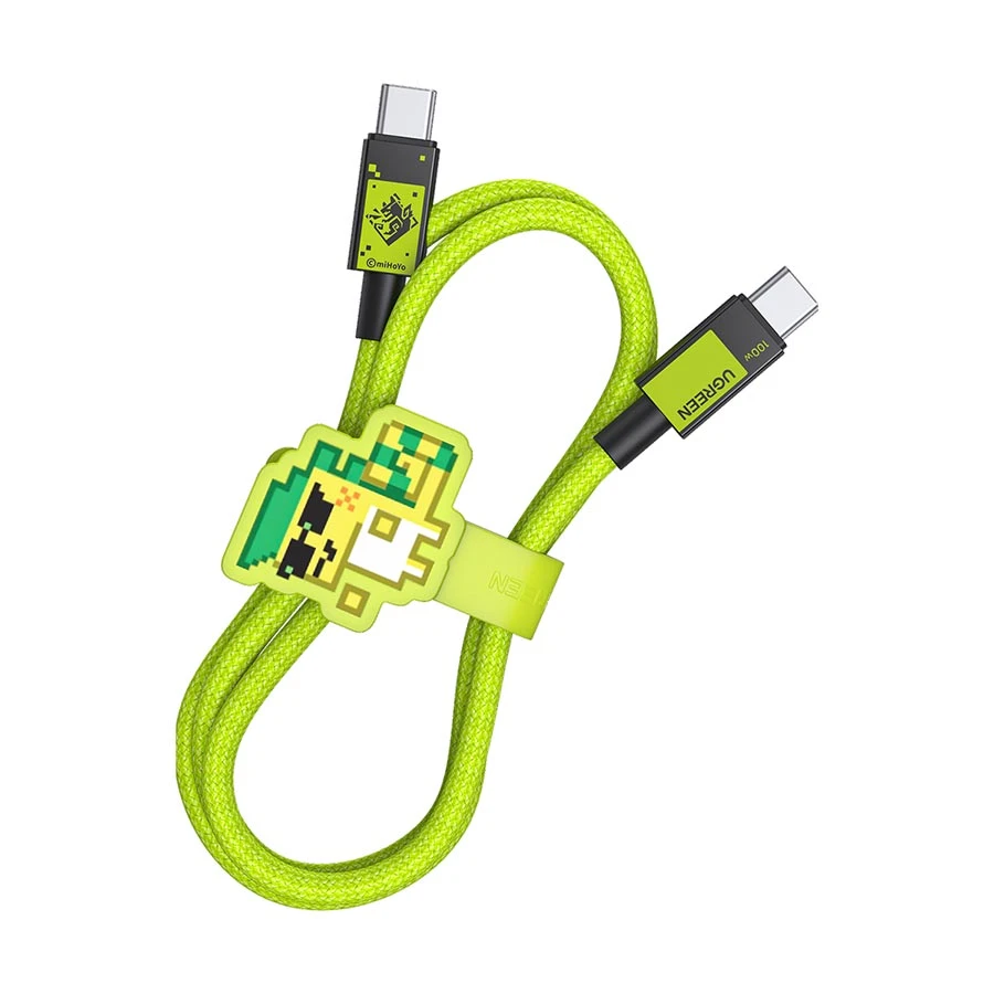 UGREEN L512 (45063GI) Genshin Impact Edition 100W USB-C Cable Green