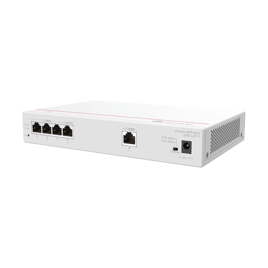 Huawei S380-L4P1T 5 Port, 512MB RAM, Gigabit Ethernet eKit Router
