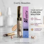 Everly Beauties Pure Matte ফুল কভারেজ কনসিলার ও কারেক্টর - Creamy Natural