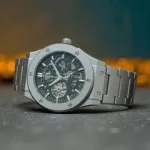 Hublot মেকানিক্যাল ওয়াটারপ্রুফ স্টেইনলেস স্টিল ঘড়ি