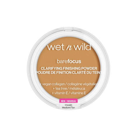 Wet N Wild - Bare Focus Mattifying Finishing Powder - Medium (China)