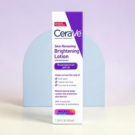 Cerave Skin Renewing Brightening Lotion Broad Spectrum SPF30 40ml (USA)