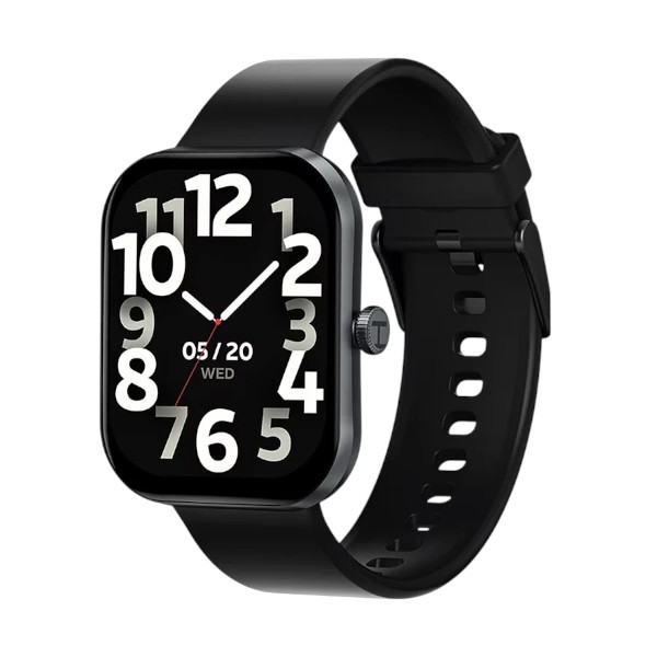 Haylou Watch S6 ব্লুটুথ কলিং স্মার্ট ওয়াচ (কালো)