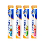 Victory Ultra Clean Soft & Spiral মাল্টিকালার টুথব্রাশ 4 পিস