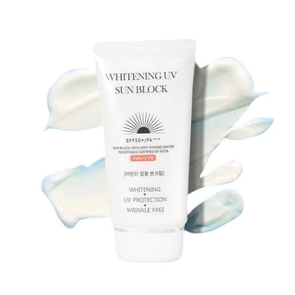 Jigott Whitening UV Sun Block SPF 50+ PA+++ Made in Korea