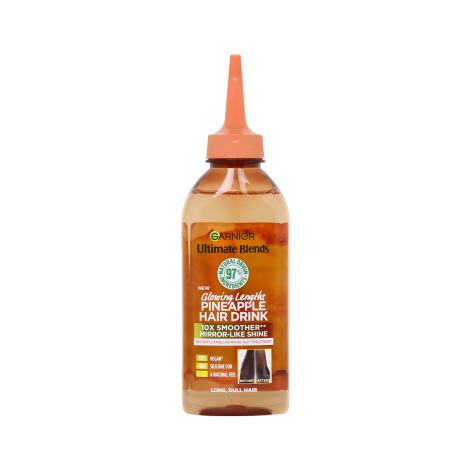 Garnier Ultimate Blends Glowing Lengths আনারস হেয়ার ড্রিংক 200ml